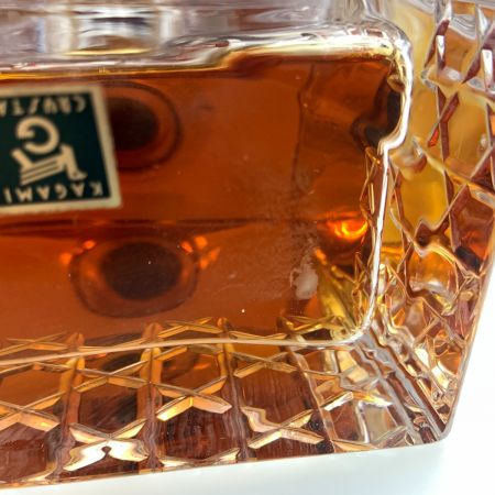 【北海道内限定発送】 SUNTORY サントリー IMPERIAL カガミクリスタル 600ml 43% ウィスキー 未開栓