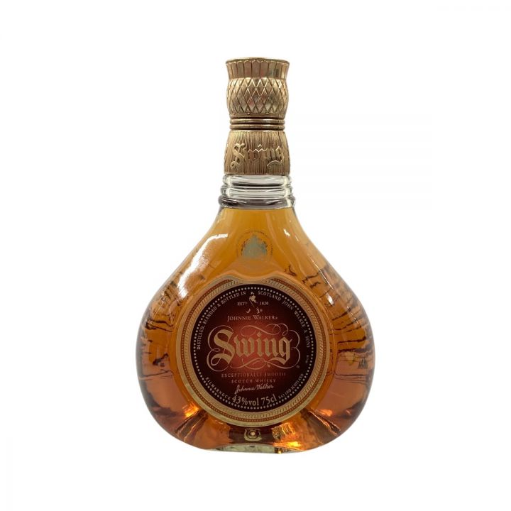 Johnnie Walker ジョニーウォーカー Swing スウィング スコッチ ウィスキー 750ml 43%  未開栓｜中古｜なんでもリサイクルビッグバン