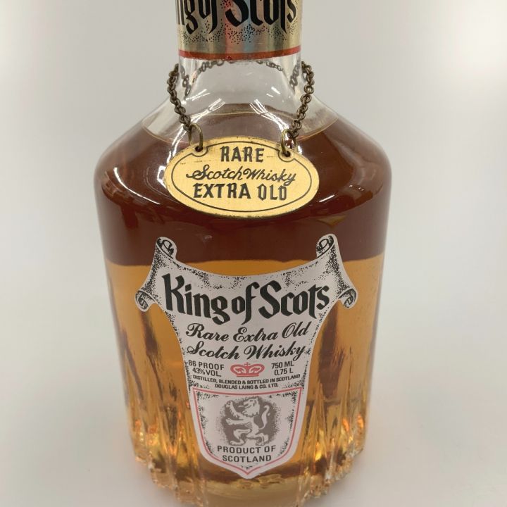 King of Scots キング オブ スコッツ Rare Extra Old レアエクストラオールド 750ml 43% スコッチ ウイスキー  未開栓｜中古｜なんでもリサイクルビッグバン