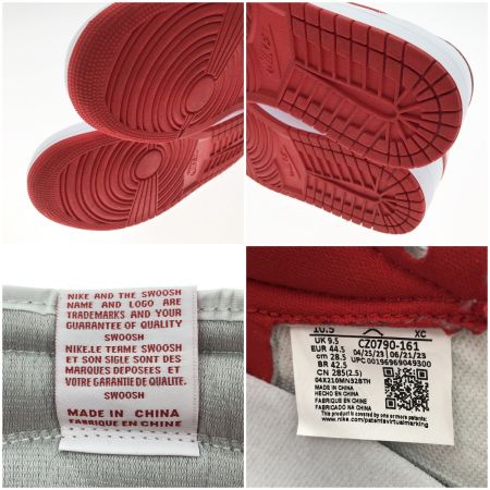  NIKE ナイキ メンズ スニーカー 28.5cm CZ0790-161 ホワイト×レッド AIR JORDAN 1 RETRO LOW OG