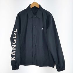 〇〇 KANGOL カンゴル メンズ ジャケット サイズM ブラック Bランク
