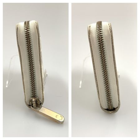  LOUIS VUITTON ルイヴィトン ダミエ アズール ジッピーウォレット ラウンドファスナー長財布 N60019 ホワイト