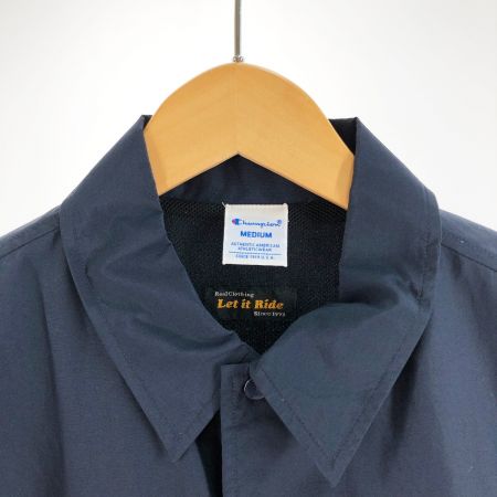  Champion チャンピオン メンズ コーチジャケット サイズM C8-R612 ネイビー