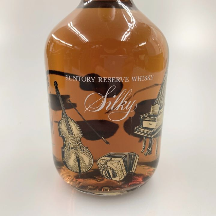 北海道内限定発送】 SUNTORY サントリー RESERVE ウィスキー Silky シルキー 楽器 760ml 43%  未開栓｜中古｜なんでもリサイクルビッグバン