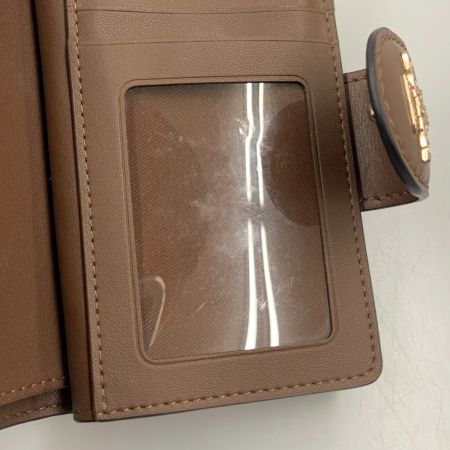  COACH コーチ シグネチャー 二つ折り財布 F2146 ベージュ