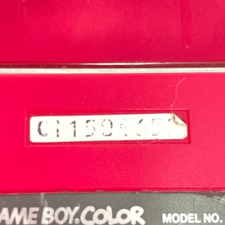  Nintendo ニンテンドウ GAMEBOY COLOR ゲームボーイ カラー 現状渡し