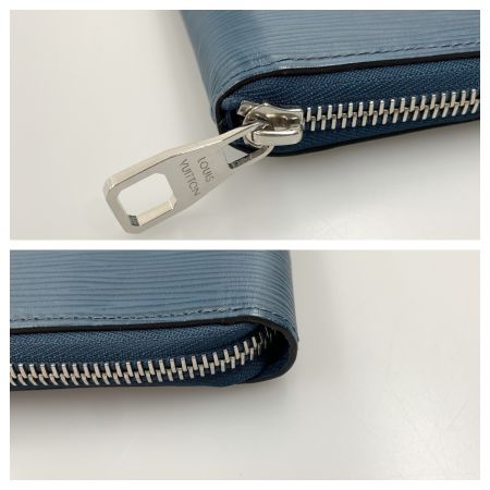  LOUIS VUITTON ルイヴィトン エピ ジッピーウォレット ヴェルティカル ラウンドファスナー長財布 M60966 ブルー