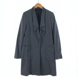 〇〇 BASILE28 バジーレベントット レディース コート ロングコート サイズ40 グレー Bランク