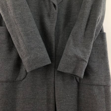  BASILE28 バジーレベントット レディース コート ロングコート サイズ40 グレー