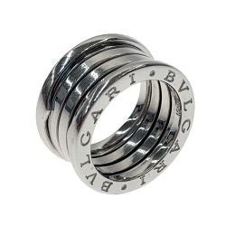 〇〇 BVLGARI ブルガリ B-zero1 ビー ゼロワン K18WG 10号 リング シルバー Bランク