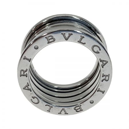 BVLGARI ブルガリ B-zero1 ビー ゼロワン K18WG 10号 リング シルバー