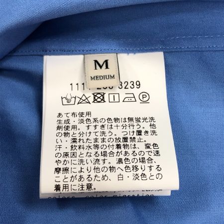  UNITED ARROWS ユナイテッドアローズ メンズ レギュラーカラーシャツ サイズM 1111-250-3239 スカイブルー THOMAS MASON