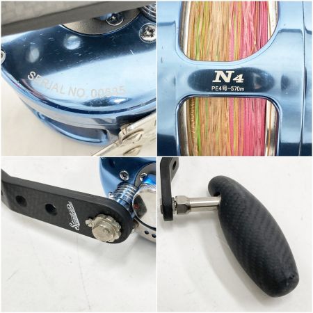  MARFIX MARFIX LEVER DRAG REEL マーフィックス レバードラグリール N4 SILENT MODEL