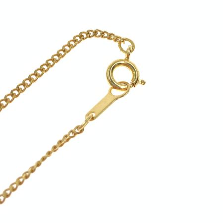  カガミクリスタル 江戸切子 ペンダント 星紋 ネックレス ブルー x ゴールド