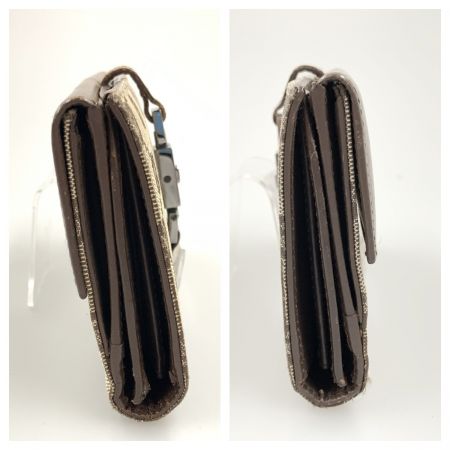  GUCCI グッチ ジャッキー GGキャンバス 長財布 2184 2134 ブラウン x ベージュ