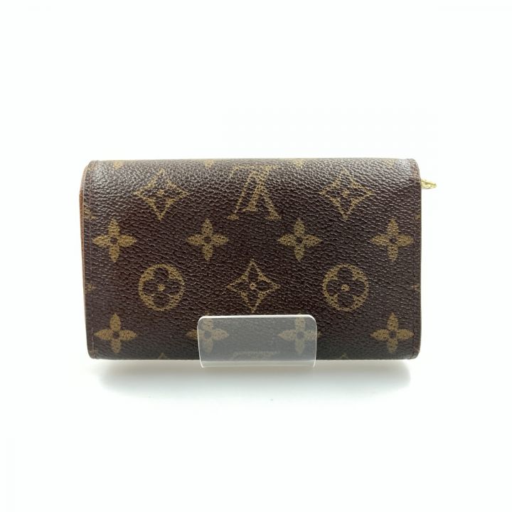 LOUIS VUITTON ルイヴィトン モノグラム ポルト モネ ビエ トレゾール 二つ折り財布 M61730  ブラウン｜中古｜なんでもリサイクルビッグバン