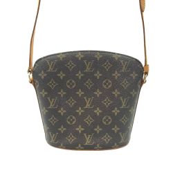 〇〇 LOUIS VUITTON ルイヴィトン モノグラム ドルーオ ショルダーバッグ  M51290 ブラウン Bランク