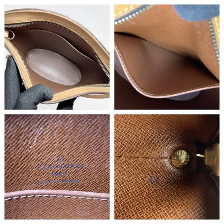  LOUIS VUITTON ルイヴィトン モノグラム ドルーオ ショルダーバッグ  M51290 ブラウン