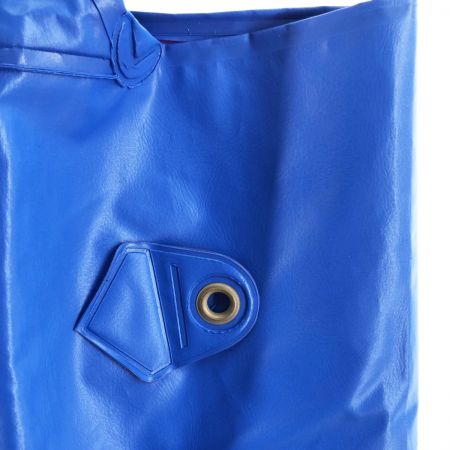  SEAMAX メンズ 弘進 合羽 胸付ズボン サイズL ブルー