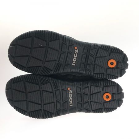  BOGS レディース キルティングウォータープルーフウールショートスノーブーツ 23cm 79087S グレー