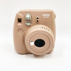 〇〇 FUJIFILM フジフィルム instax mini チェキ cheki インスタントカメラ 8+ ベージュ Bランク
