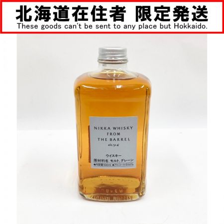 【北海道内限定発送】 NIKKA WHISKY ニッカウイスキー FROM THE BARREL フロム・ザ・バレル ウイスキー 500ml 51％  未開栓