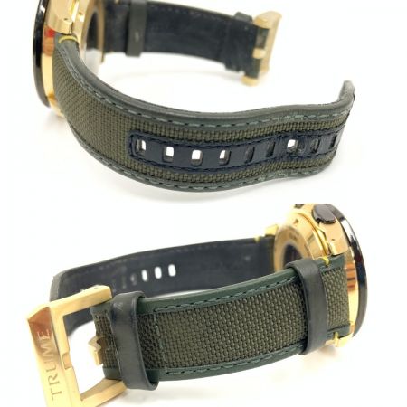  EPSON エプソン L Collection Break Line Limited Model 自動巻発電機構式クォーツ 腕時計 TR-ME2001 グリーン x ゴールド