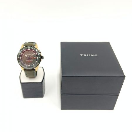  EPSON エプソン L Collection Break Line Limited Model 自動巻発電機構式クォーツ 腕時計 TR-ME2001 グリーン x ゴールド