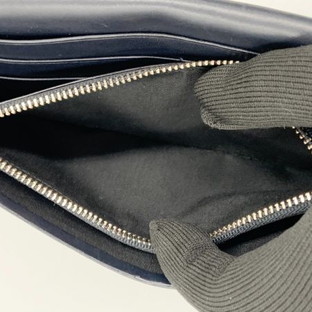  Paul Smith ポールスミス コードバン 長財布 ブラウン×ネイビー