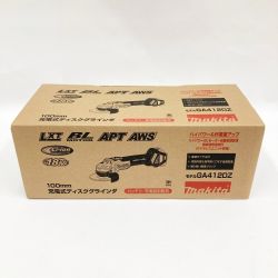 〇〇 MAKITA マキタ 充電式ディスクグラインダ ※バッテリー・充電器別売り GA412DZ グリーン 未使用品 Sランク