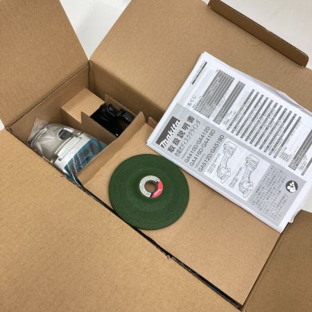  MAKITA マキタ 充電式ディスクグラインダ ※バッテリー・充電器別売り GA412DZ グリーン 未使用品