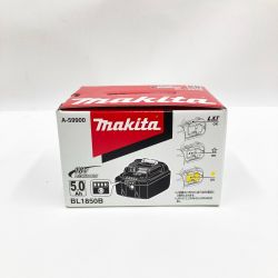 〇〇 MAKITA マキタ 18v 5.0Ah バッテリー リチウムイオンバッテリー BL1850B ブラック 未使用品 Sランク