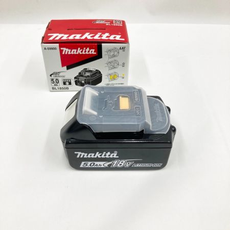  MAKITA マキタ 18v 5.0Ah バッテリー リチウムイオンバッテリー BL1850B ブラック 未使用品