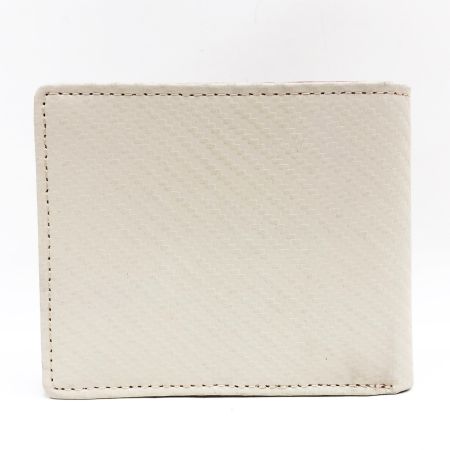  FURBO フルボ メンズ 2つ折り財布 FRB-113 アイボリー×レッド