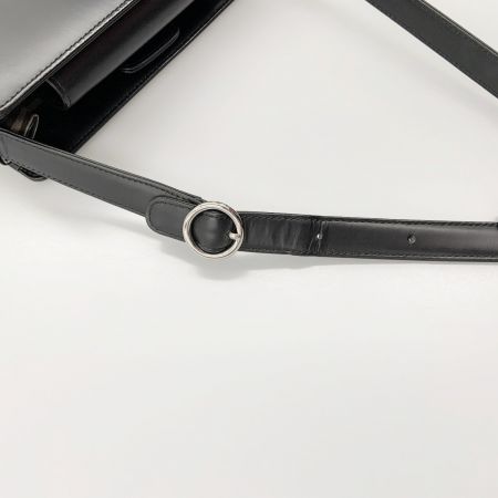  BURBERRY バーバリー レザー ノバチェック ショルダーバッグ ブラック