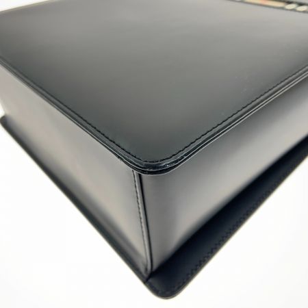  BURBERRY バーバリー レザー ノバチェック ショルダーバッグ ブラック