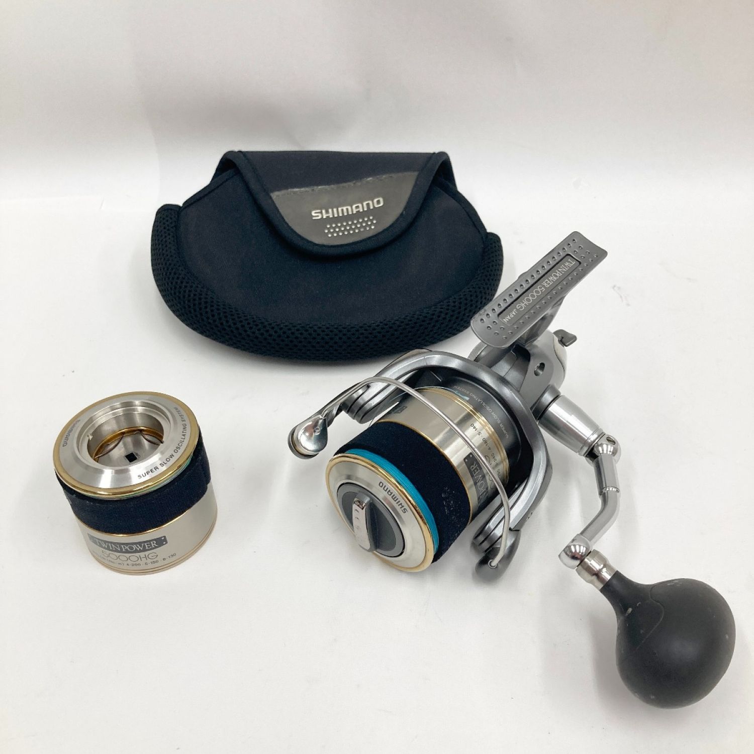 中古】 SHIMANO シマノ TWIN POWER 02ツインパワー 5000HG スピニング