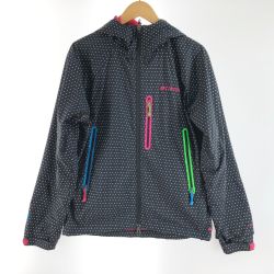 〇〇 Columbia コロンビア レディース ジャケット ドット柄 サイズS ブラック Bランク