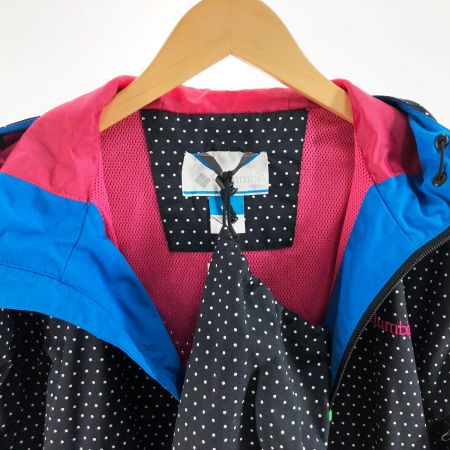  Columbia コロンビア レディース ジャケット ドット柄 サイズS ブラック