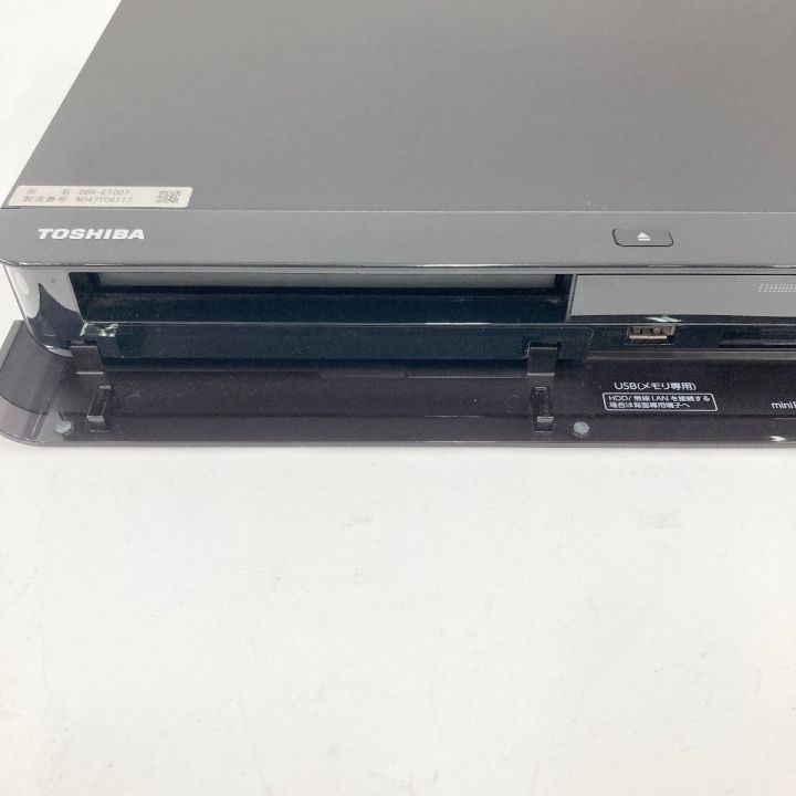 TOSHIBA 東芝 Blu-rayレコーダー REGZAブルーレイ DBR-E1007 2017年製  