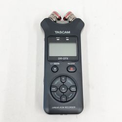 〇〇 TASCAM ハンディーレコーダー オーディオレコーダー DR-07X Bランク