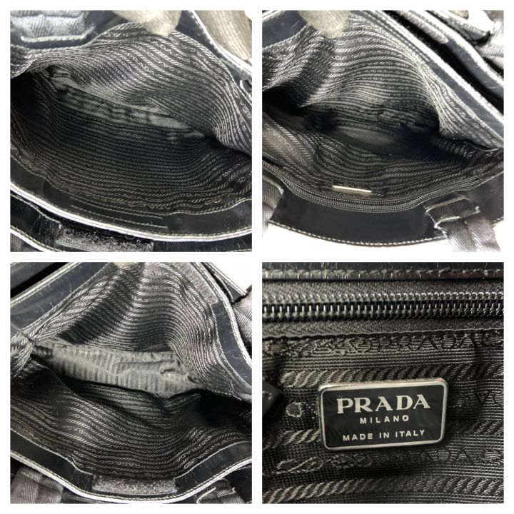 PRADA プラダ プラダ スポーツ トートバッグ グレー｜中古｜なんでもリサイクルビッグバン