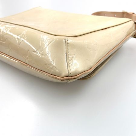  LOUIS VUITTON ルイヴィトン モノグラム ヴェルニ トンプソン ストリート ショルダーバッグ M91008 ベージュ