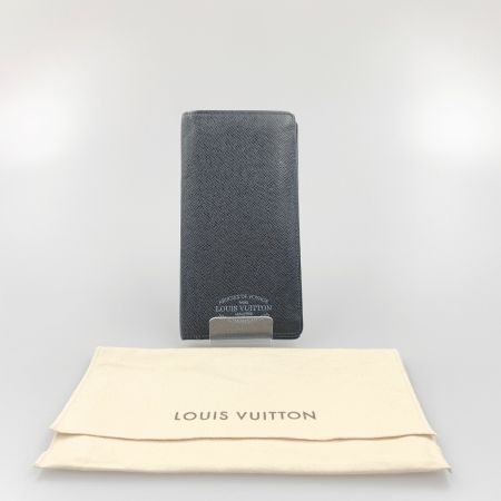  LOUIS VUITTON ルイヴィトン  ルイヴィトン タイガ ポルトフォイユ ブラザ NM 二つ折長財布  M30387 ネイビー