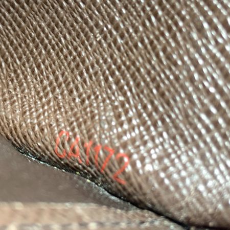  LOUIS VUITTON ルイヴィトン ダミエ ポルトフォイユ システィナ 二つ折り長財布 N61747 ブラウン