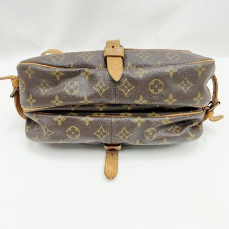  LOUIS VUITTON ルイヴィトン モノグラム ソミュール ショルダーバッグ M40710 ブラウン