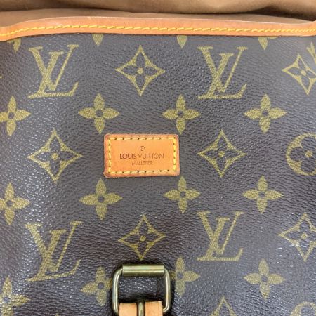  LOUIS VUITTON ルイヴィトン モノグラム ソミュール ショルダーバッグ M40710 ブラウン