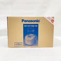 〇〇 Panasonic パナソニック 大火力おどり炊き 炊飯器 SR-HX188-W 未開封品  Nランク