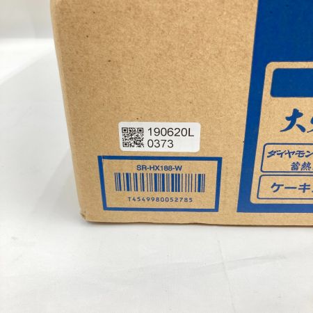  Panasonic パナソニック 大火力おどり炊き 炊飯器 SR-HX188-W 未開封品 