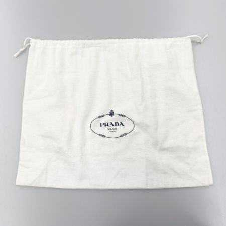  PRADA プラダ ミニカナパ ファブリック 2WAYハンドバッグ 2WAYバッグ 1BG439 グレー